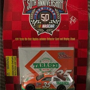 Tabasco Orange, White & Green #35 Die-Cast NASCAR Racer